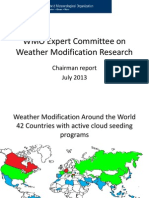 3 6 WMO Expert Committee Weather Modification Research