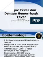 Dengue Fever Dan Dengue Hemorrhagic Fever: Pembimbing: Dr. Irene Ratridewi, Sp.A (K), M.Kes