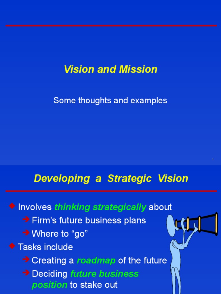 Crafting Effective Mission and Vision Statements | PDF | Business | Fed Ex