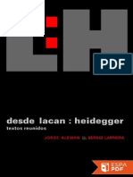 Desde Lacan_ Heidegger - Jorge Aleman Lavigne