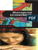 Managerial Economics Ch 1