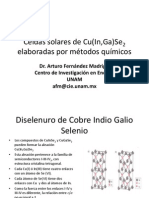 Electrodeposition of Cu-In-Ga-Se Solar Cells (Arturo Fernández)l