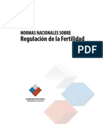 Normas Nacionales Sobre Regulacion de La Fertilidad