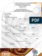 Format Formulir Pendaftaran