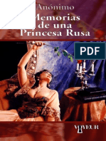 Memorias de Una Princesa Rusa