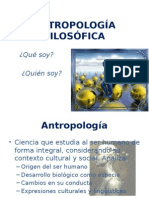 13. Antropología filosófica