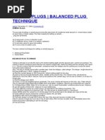Balanced Cement Plug Calculation.docx | Volume | Casing (Borehole)