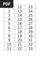 Template Jadual Bertugas Kelas