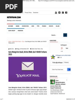 Download Cara Mengirim Email Kirim EMAIL Dari YAHOO Terbaru 2015 by Hudson Golan Lumban Tungkup SN275192833 doc pdf