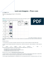 Lista Dinâmica Excel Com Imagens - Procv Com Imagens