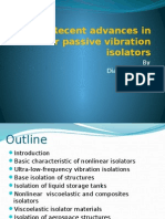 Recent Advances in Nonlinear Passive Vibration Isolators: by Diala Uchenna