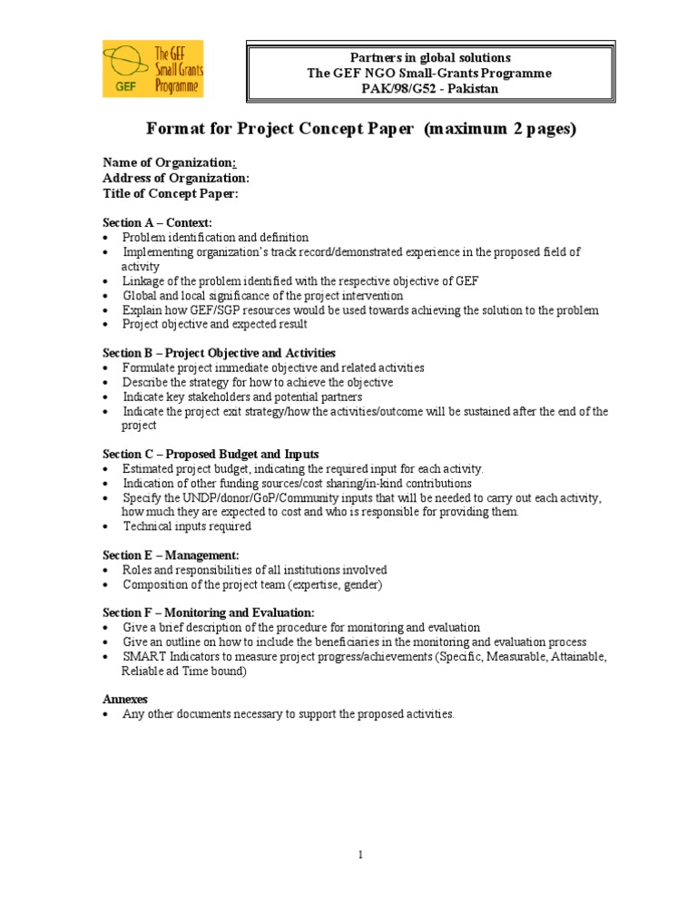 concept paper about education pdf