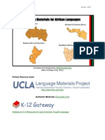 RBG Teaching Materials For Afrikan Languages