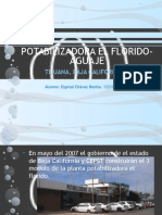 Tema Opcional.-Planta Potabilizadora El Florido. - Alumno. - Espinal Chavez Benito