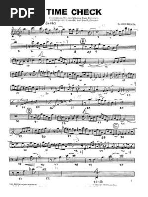 Time Check - Big Band