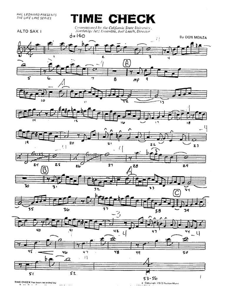 Time Check - Big Band | PDF