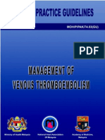 CPG Management of Venous Tromboemlism