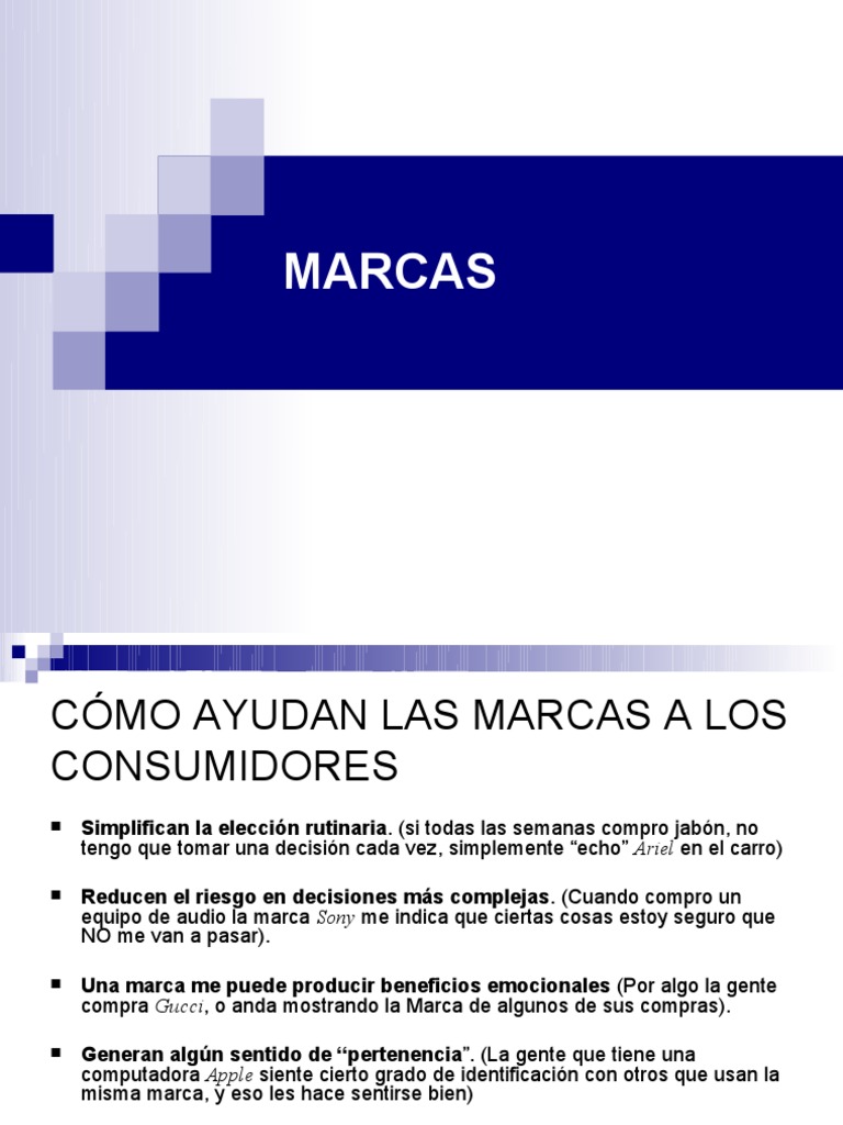 Valor y Estrategia de Marca en Marketing | PDF | Marca | Producto (Negocio)