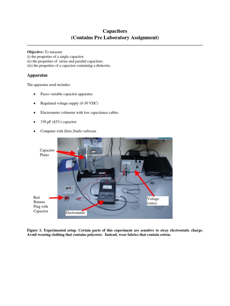 Capacitor Measurement Techniques | PDF | Capacitor | Series And ...