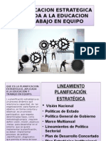 Planificacion Estrategica Aplicada A La Educacion