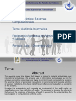 Auditorías Sobre Cada Área de La Empresa