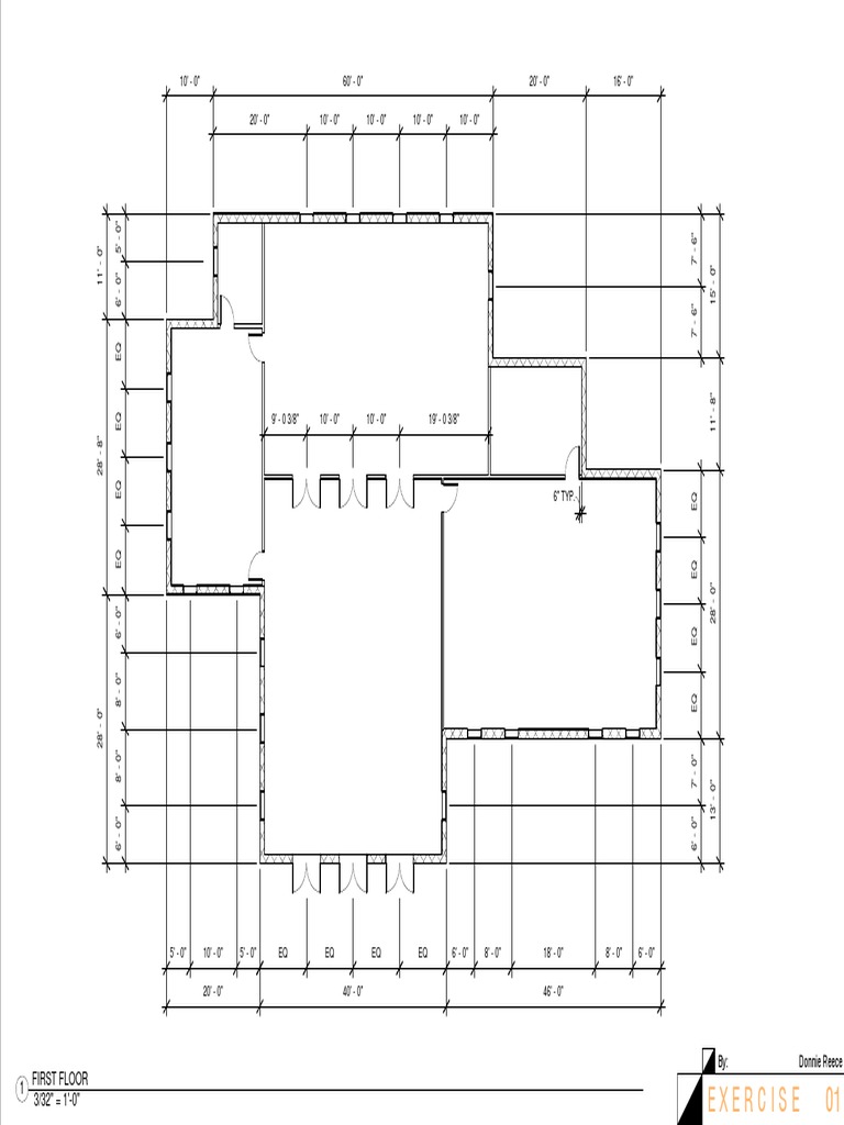 Exercise 01 - Buiding Layout 1 | PDF | Cooking, Food & Wine