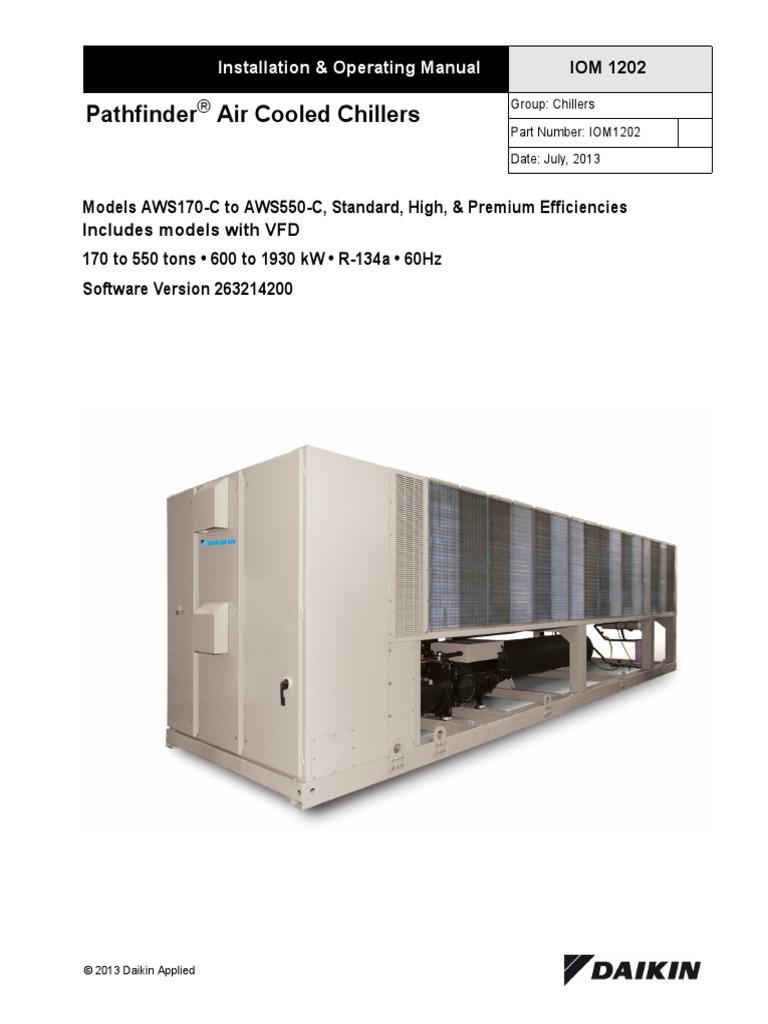 Iom 1202 082013 | PDF | Hvac | Switch