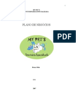 Plano de Negocios Empresa My Pets Farmacia e Veterinaria Especializada