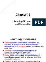 Chapter 13: Reacting Mixtures and Combustion