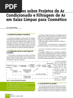 Condicionado e Filtragem de Ar