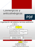 Colinérgicos y Anticolinérgicos - Expo