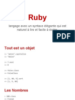 Formation Ruby