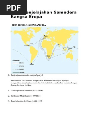 Peta Rute Perjalanan Bangsa Barat Ke Indonesia - Paimin Gambar