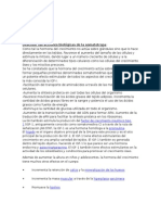 Describir Las Acciones Biológicas de La Somatotropa