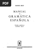 RAE Nueva Gramatica de La Lengua Espanola PDF | PDF