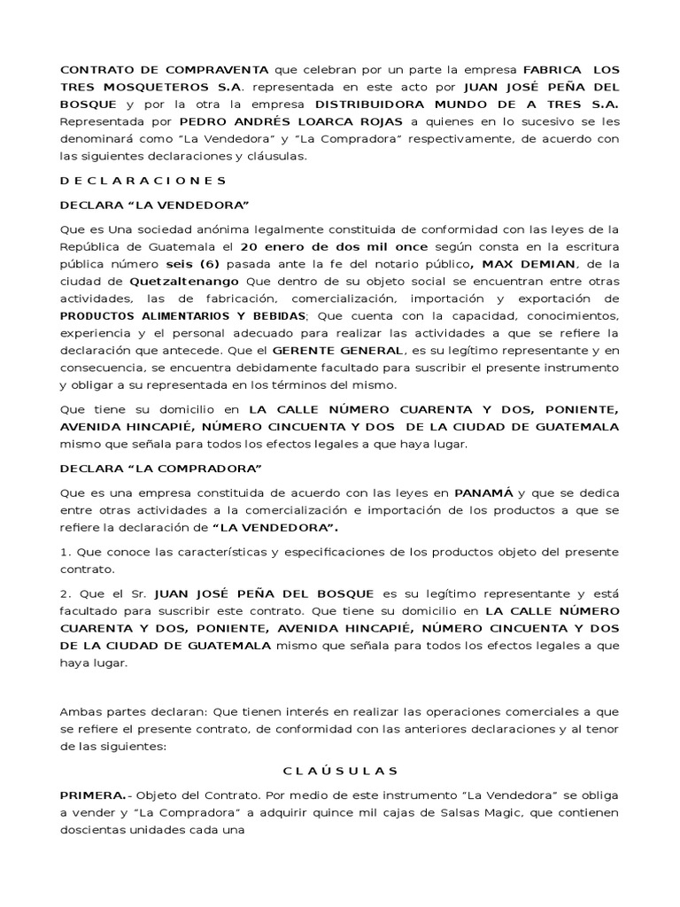 Modelo Fob  Carta de crédito  Derecho privado