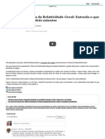 100 Anos Da Teoria Da Relatividade Geral_ Entenda o Que é Relatividade Em Dois Minutos