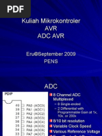 Kuliah Mikrokontroler AVR Adc Avr