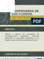 Propiedades de Los Fluidos