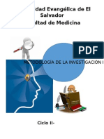 Programa de Metodología de La Investigación I II-2015 Dra. de Reyes