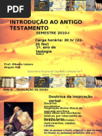 Introdução Antigo Testamento apresentação 2 de 9