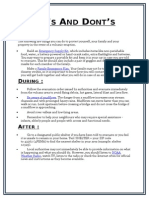 Volcanic Eruption Safety Do's and Don'ts