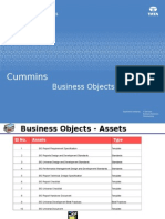 Cummins: Business Objects Assets