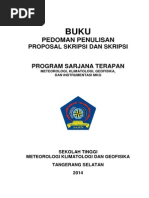 Download Pedoman Penulisan Proposal Skripsi Dan Skripsi STMKG 2014 by Arpan Engine SN275287972 doc pdf