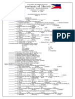 Test in Msep V