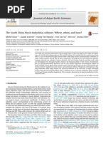 The South China Block-Indochina Collision Where, When, And How_Faure Et Al 2013