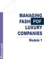 Module - Fashion and Luxury