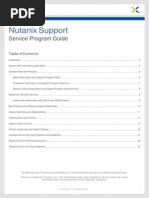 Nutanix Support Guide