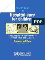 Pocket Book of Hospital Care for Children