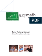 EzyMathTutoring - Training Manual